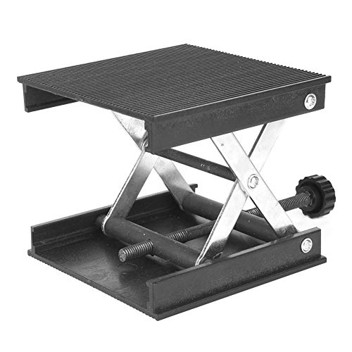 Petit cric ciseau support de laboratoire de table métallique - 7