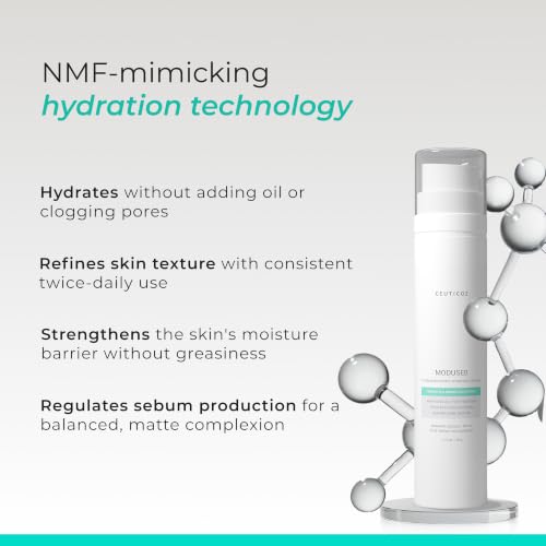 Image of Ceuticoz Moduseb Oil Free Moisturizer for Acne & Oily Skin, 50g