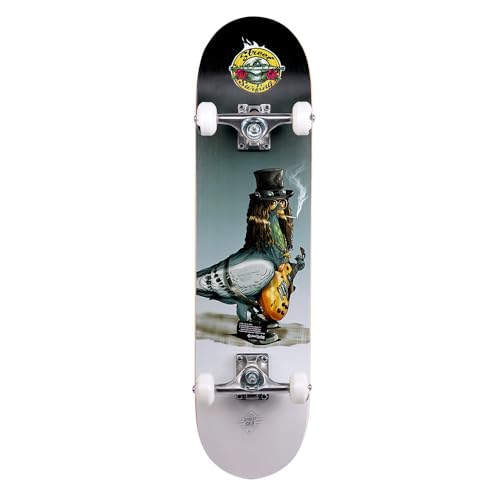 Monopatín Street Skate 31' Street and Roses II – Skate Completo para Calle y Parque
