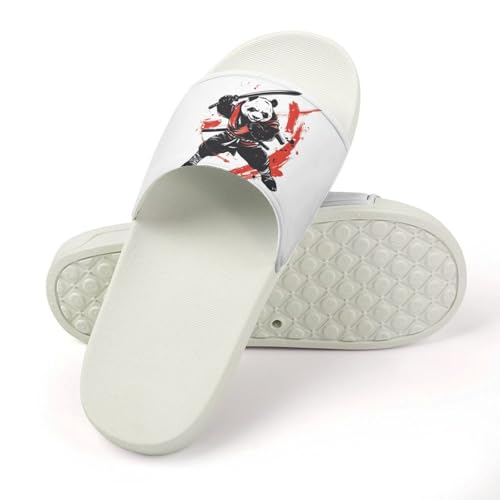 Kung Fu Panda Funny House Sandals Non Slip Shower Slippers Quick Drying Bathroom Shoes for Women Men4