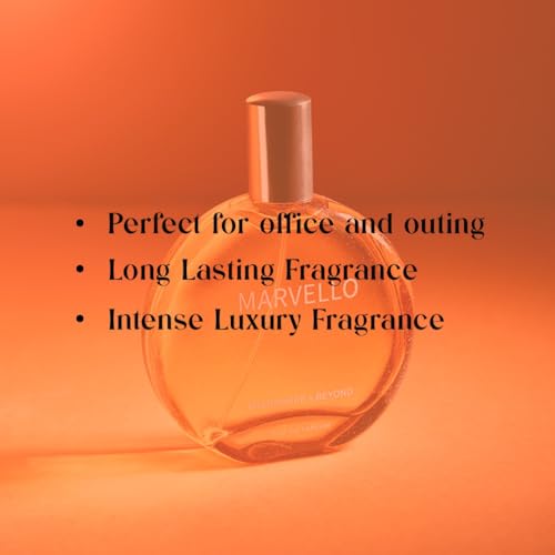Image of Fragrance & Beyond Ombre Eau de Parfum & Marvello Eau de Parfum for Men & Women (100ml) - French Perfume with Citrus, Floral & Sandalwood Notes
