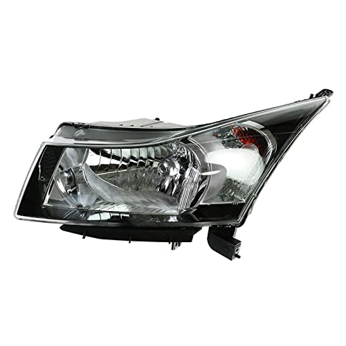 Image of TRQ Driver Side Headlight Assembly Compatible with 2012-2015 Chevrolet Cruze 2016 Cruze Limited GM2502361