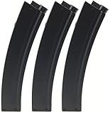 SportPro CYMA 120 Round Metal Medium Capacity Magazine for AEG MP5 3 Pack Airsoft - Black