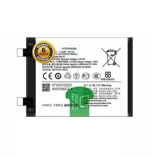 Image of Original BA18 Battery for Vivo V30 5G (BA18) 5000mAh Battery with 6 Month Warranty** (SEPHN70)