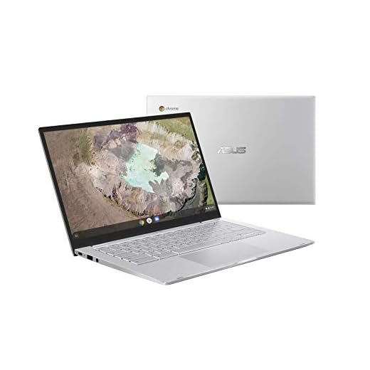 Asus Chromebook C425TA-H50013 PC Portable 14" FHD (Intel Core m3-8100Y, RAM 8Go, 64Go EMMC, Chrome OS) Clavier AZERTY Français