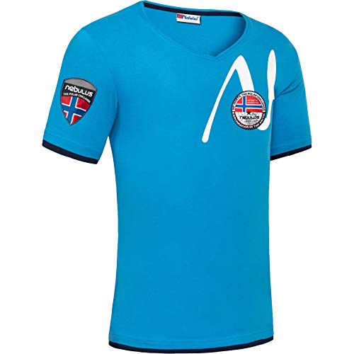 Nebulus Maglietta da uomo Runa a maniche corte con...