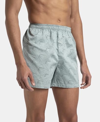 Image of Jockey 8222 Men's Super Combed Mercerized Cotton Woven Printed Inner Boxers with Ultrasoft and Durable Inner Waistband (Pack of 2)