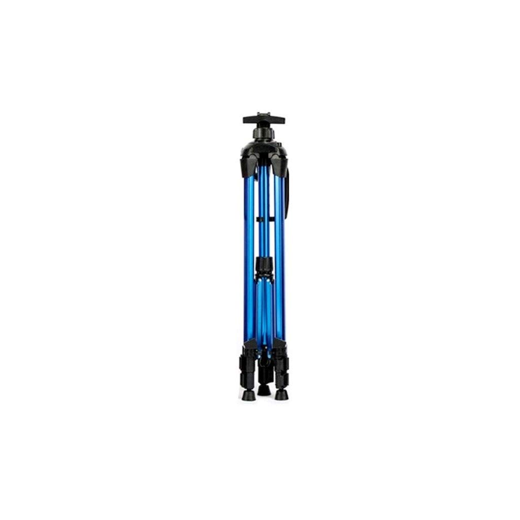 Klappbare Staffelei, farbige Aluminium-Staffelei, leicht zu tragender Staffelei-Ausstellungsständer, geeignet zum Skizzieren von Schülern, 58–155 cm (blau, 155 cm)