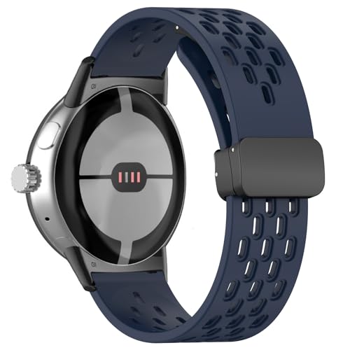 [PONATTENO] �����p�o���h For Google �i�O�[�O���j Pixel Watch 3 41mm/45mm �Ή� �����p�x���g �V���R���� �ւ��o���h �X�|�[�c�x���g �ʋC�o���h �h�� �j�����p (45mm, �l�C�r�[�u���[)
