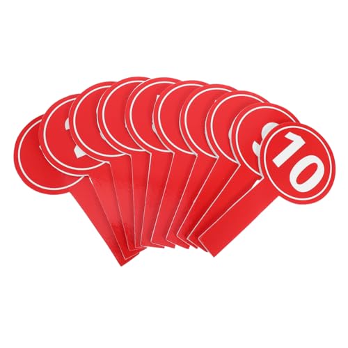 Tablas de puntuación de mano VILLCASE 10 piezas 12x24cm miniatura 1