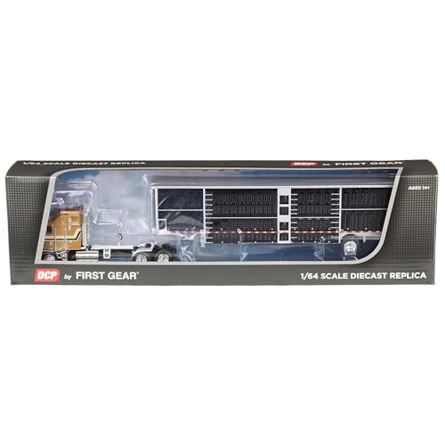 First Gear DCP Kenworth K100 COE Semi Truck con Trailer miniatura 3