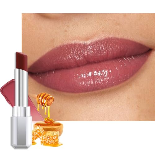 Image of evpct Light Mauve Honey Lipstick Tinted Lip Balm Oil Stick for Women, 11