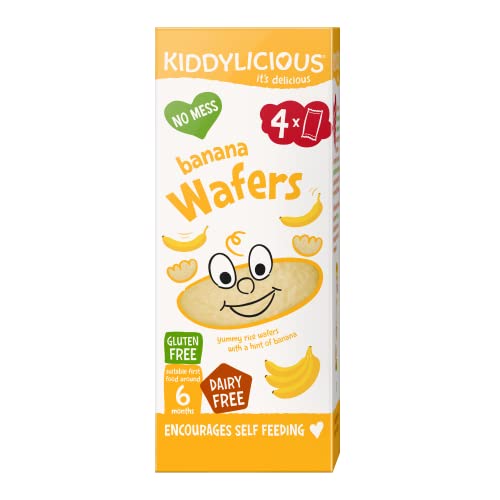 Kiddylicious Banana Wafers 6 Months+ - Image 3