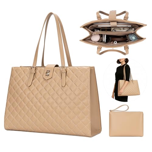 Bolso Tote Acolchado para Laptop Mujer 13-14" miniatura 1