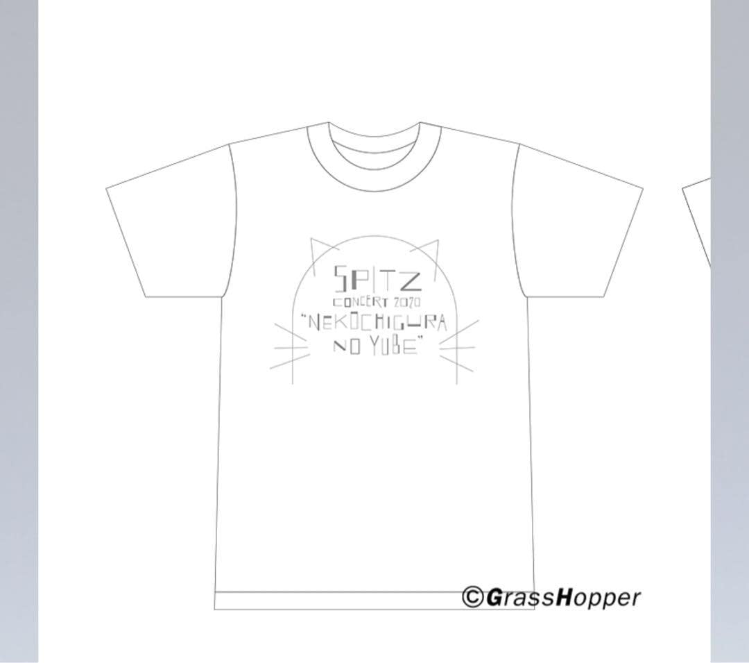 スピッツ 猫ちぐらの夕べ Tシャツ Amazon.co.jp: スピッツT 猫ちぐらの夕べ グッズT サイズS