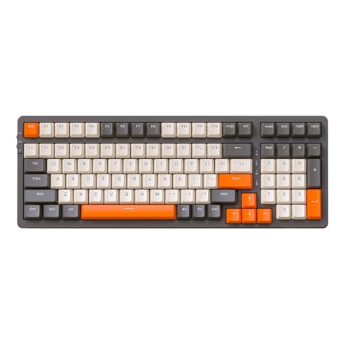 Clavier mécanique sans fil 100 touches éliminant la fatigue et le bruit de frappe