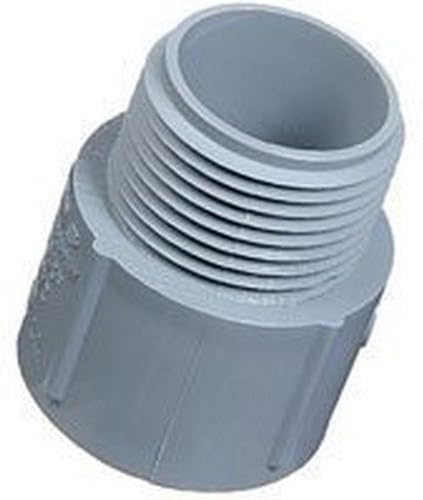 Carlon Lamson & Sessons E943HR-CTN 1-1/2" Non Metallic Male Terminal Adapter Slip To Thread