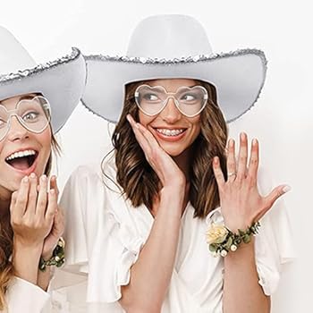 Relaxdays Lot De 3 Chapeaux De Cowboy Western Pour Homme Et Femme - Style Western - Carnaval - Pour Adulte - Marron