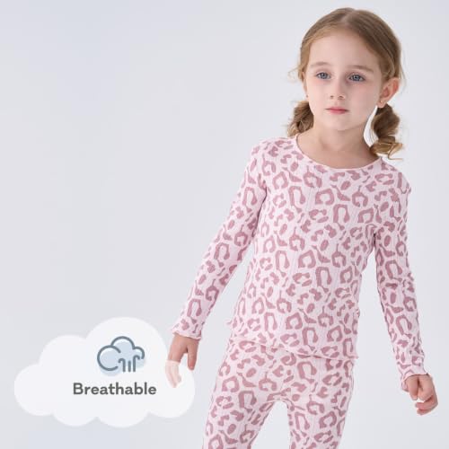 Image of pureborn Baby Pajamas Set Toddler Snug Fit Cotton Sleepwear 2pcs 12M-7Y