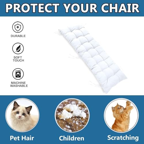 Coussin chaise zero gravite extra epais 8 cm pour bain de soleil de jardin - 8