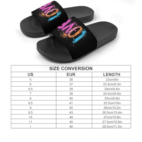 Love Basketball Gift Non Slip Slides Sandals for Women Men Quick Drying Shower Shoes for Bathroom Pool Beach2