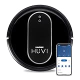 Kalorik Home RVC 50229 BK | HUVI R1 Smart Robot Vacuum & Air Cleaner - H13 HEPA Filter, Ionizer, UVC...