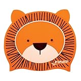 FINIS Unisex-Adult Animal Heads Lion, Yellow, One Size