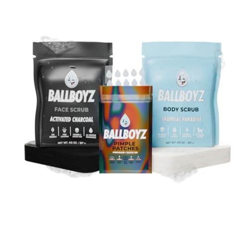 Ballboyz Game Plan Face Care Kit Designed for and by Athletes - Natural and Science Based -...