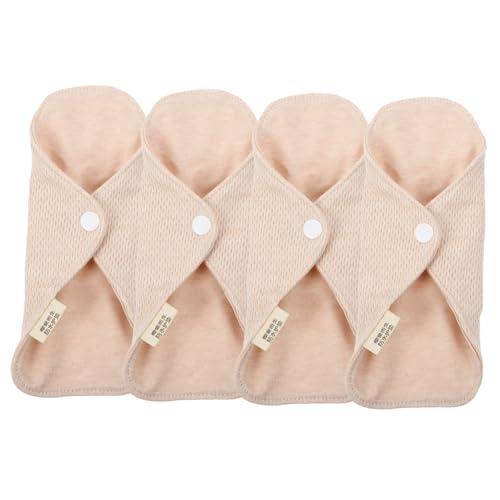 4個 洗える生理用ナプキン パンティライナー トワル ウルトラ 吸収パッド 滑り止め 純綿 レギンス対応 フリーサイズ