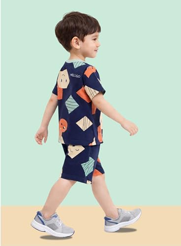 Image of 3BROS Baby Boys & Baby Girls Cotton Hosiery Clothing Set Half Sleeves T-shirt with Matching Pants (DB20HS6027 Parent)