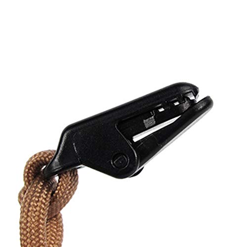 Conjunto de 20 clipes de lona para toldo LIOOBO com grampos para tenda, grampos para acampamento, ba