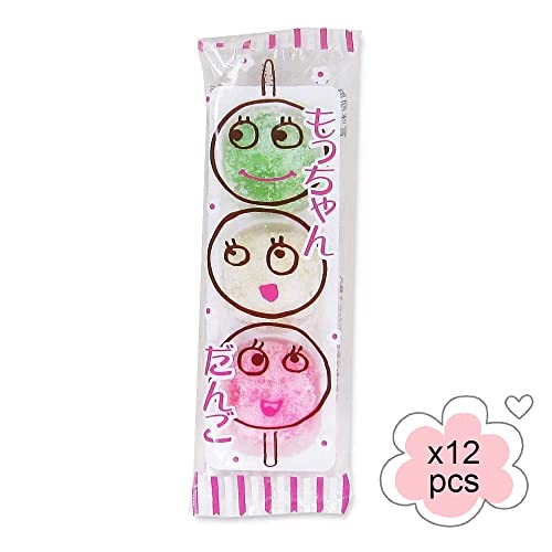 Mocchan Dango dulces japoneses 12 piezas 1.2oz miniatura 3
