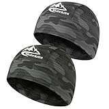 [Karsaer] インナーキャップ 2枚組 吸汗速乾 消臭抗菌 蒸れ防止 通気性 ヘルメット 冷感インナー フリーサイズ バイク 自転車 G0208