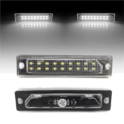 Evita multas e ITV desfavorables con luces matrícula coche LED para Fiat Ducato 7