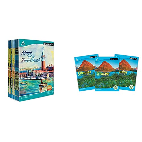 Image of Classmate Long Notebook - 140 Pages, Single Line,(Pack of 12) Long Book - Single Line, 172 Pages, Pack Of 3