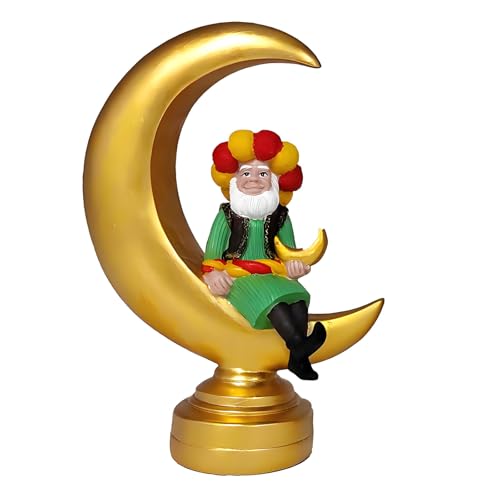 Kalttoy Figurine culturelle arabe en résine du Moyen-Orient, Skinny