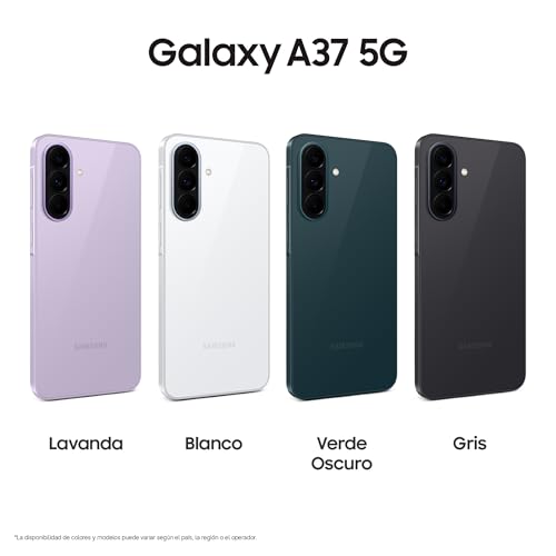 Miniatura 2 de Samsung Galaxy A37 5G, 256GB, Móvil Fino con IA, 8GB, Gran Angular 50MP, Autonomía 2 Días, Batería 5000 mAh, IP68, Garantía del Fabricante 3 Años + 1 Año Extra, Color Gris (Versión Española)