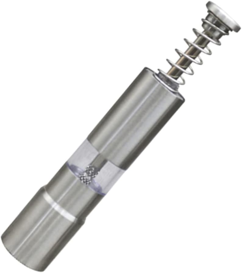 MAGICLULU Manual Pepper Mill Spring Stainless Steel Pepper Grinder Home Ever Cooking Tools Refillable