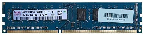 4Go RAM PC Bureau Hynix HMT351U6CFR8C-PB N0 AA DDR3 PC3-12800U 1600Mhz 2Rx8 CL11