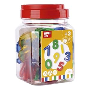 Transparante cijfers 40 stuks