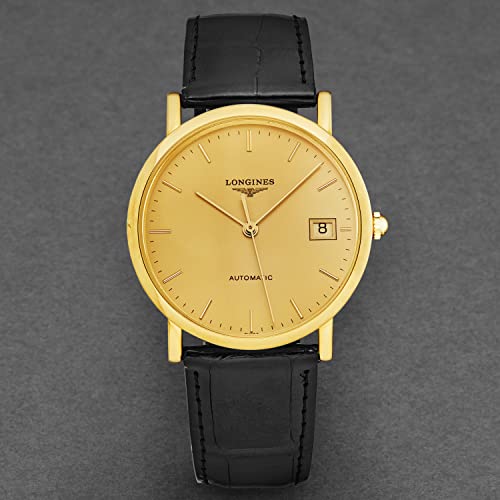 Longines Elegant Yellow Gold Dial Automatic Ladies Watch L4.778.6.32.04