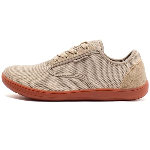 Image of HOBIBEAR Wide-Toe-Box Barefoot Shoes for Mens Womens Minimalist Breathable Trail Running Walking Shoes