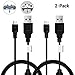 2 Pack 10ft PS4 Controller Charging Cable Sync Cord, Play and Charger Micro USB Cable for PlayStation 4/ DualShock 4/ PS4 Slim/ PS4 Pro/ Xbox One/ Xbox One S/ Xbox One Elite/ Xbox One X Controllers