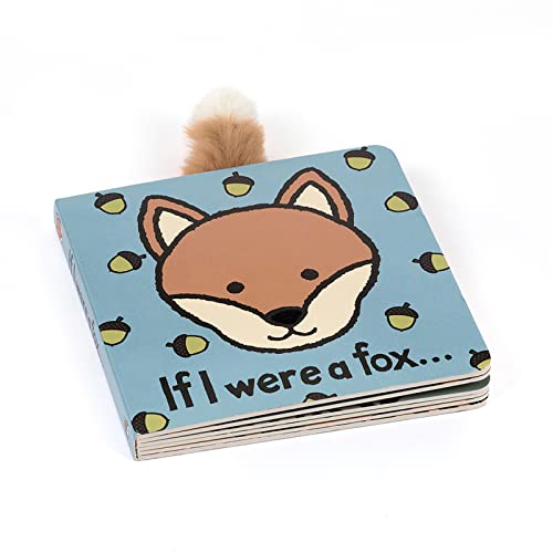 Image of Jellycat If I were a Fox: A Touch and Feel Board Book Children's Book - Baby Gift