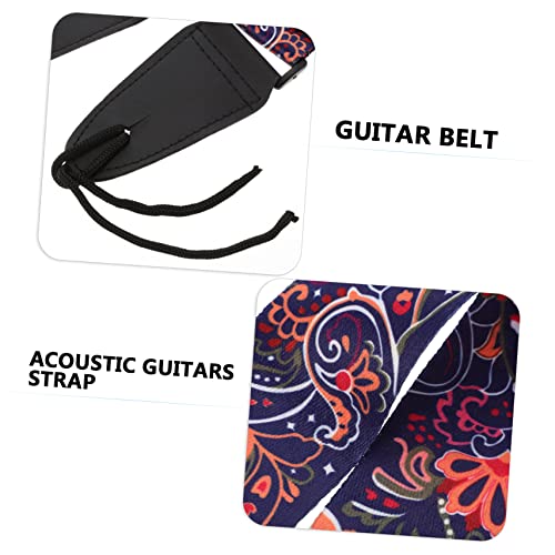 FAVOMOTO 1 PC Sangle De Guitare Vintage Harnais De Guitare Pour Les Femmes Sangle De Guitare Avec Des Extrémités En Cuir Mur Monté Crochets Guitare Basse Électrique Sangle Réglable - Les Beatles, Paul McCartney, John Lennon, RIngo Starr, George Harrison FAVOMOTO 1 PC Sangle De Guitare Vintage Harnais De Guitare Pour Les Femmes Sangle De Guitare Avec Des Extrémités En Cuir Mur Monté Crochets Guitare Basse Électrique Sangle Réglable – Image 7