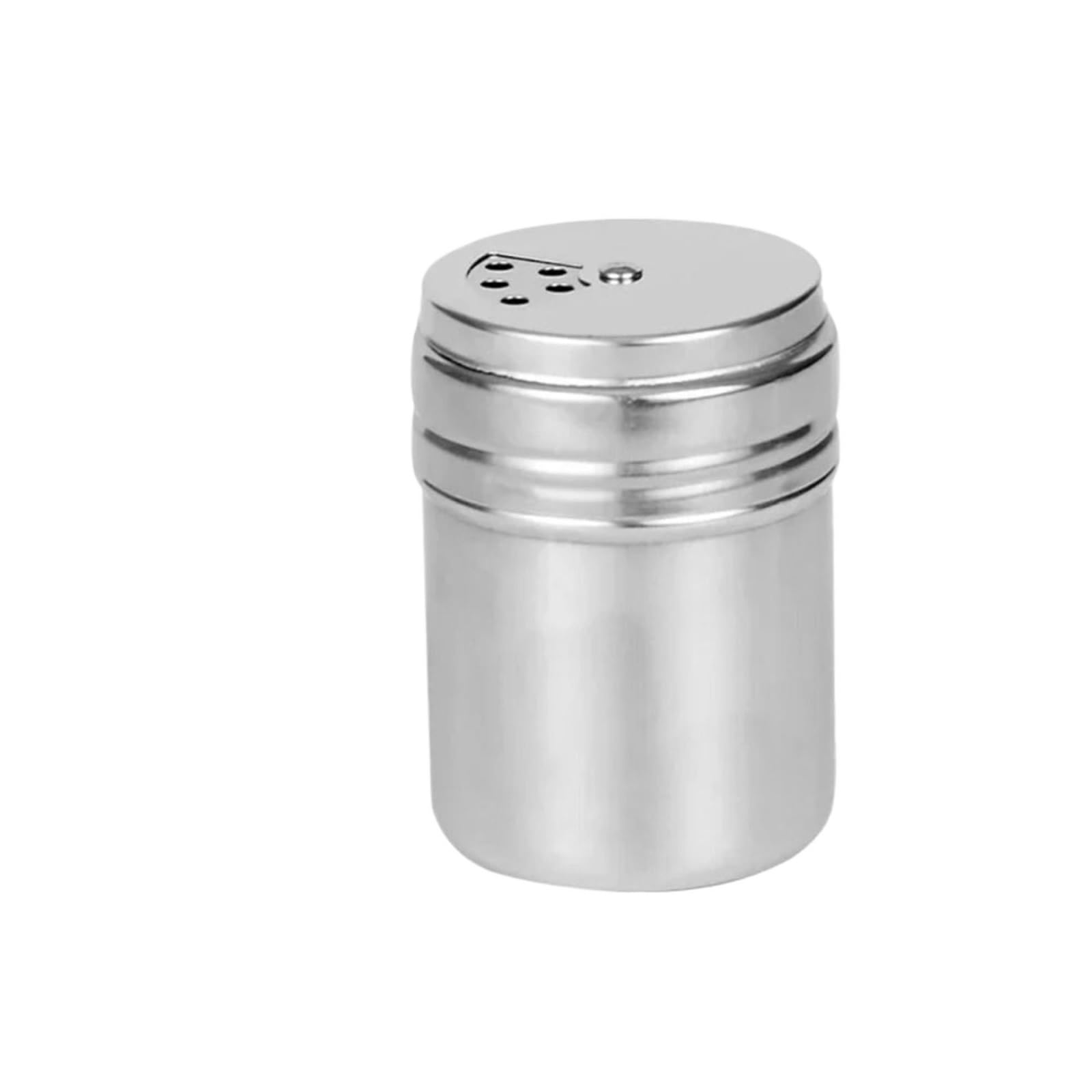 Tarro de condimento Multiusos 3 Piezas para Casa | Tarro de especias de acero inoxidable, botella de azúcar y sal, utensilios de cocina, pimentero y especias(L-Multi-purpose)