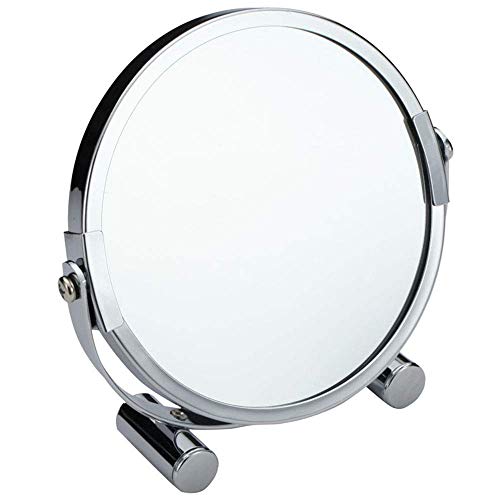 iHouse Miroir de salle de bain 3 compartiments double face 12,5 x 14 cm Cover