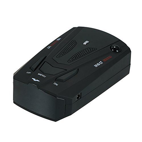 Yorten Detector de radar de carro 360 graus 16 band LED Display anti radar policial alerta de alerta