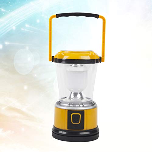 Lanterna de LED Uonlytech para acampamento alimentada por energia solar, recarregável para ambientes