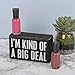 Primitives by Kathy 18900 Classic Box Sign, 5 x 3-Inches, Kind of a Big Deal